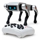 Інтерактивний собака-робот AI Robot DOG з пультом 2.4 GHz, програмуванням, музикою та трюками Сріблястий - зображення 3