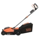 Газонокосарка Black&Decker акумуляторна 36 В, 2.5 Ач, 32 см, 2 АКБ та ЗП (BCMW3336L2) - изображение 1