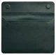 Кожаный чехол-конверт на магнитах для MacBook 14 дюйм, зеленый, натуральная кожа Краст, ручная работа, 34,3×24,5 см 58660 - изображение 3