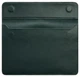 Шкіряний чохол-конверт на магнітах для MacBook 15 дюймів, зелений, натуральна шкіра Краст, ручна робота, 38×25,5 см 58673 - зображення 2