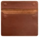 Кожаный чехол-конверт для ноутбука MacBook 13 из натуральной кожи Crazy Horse на магнитах, защитный, светло-коричневый 58584 - изображение 2