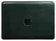 Кожаный чехол для ноутбука MacBook 13 из натуральной кожи Crazy Horse защитный для MacBook Air и Pro, зеленый 58595 - изображение 1