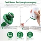 Небулайзер портативний Mesh, 3 режими, USB і батарейки AA, маски для дітей і дорослих, зелений - зображення 6