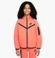 Детская толстовка Nike Tech Fleece Hd Fz Ls Peach L Персиковая HV8695-814 - изображение 1