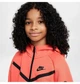 Детская толстовка Nike Tech Fleece Hd Fz Ls Peach L Персиковая HV8695-814 - изображение 3