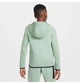 Детская толстовка Nike Sportswear Tech Fleece Green S Зеленая HV5867-037 - изображение 2
