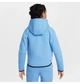 Детская толстовка Nike Sportswear Tech Fleece Blue L Синяя HV8695-489 - изображение 2