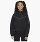 Дитяча толстовка Nike Sportswear Tech Fleece Girls Full-Zip Hoodie Black XS Чорна HV8695-010 - зображення 1