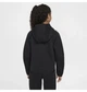 Дитяча толстовка Nike Sportswear Tech Fleece Girls Full-Zip Hoodie Black XS Чорна HV8695-010 - зображення 2