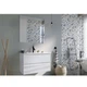 Шафка з умивальником Roca Claudia 600 White matt (A857794529+A3272A3000) - изображение 3