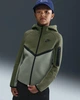 Детская толстовка Nike Sportswear Tech Fleece XL Оливковая HV5867-222 - изображение 3