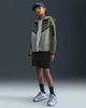 Детская толстовка Nike Sportswear Tech Fleece XL Оливковая HV5867-222 - изображение 6