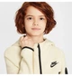 Детская толстовка Nike Tech Fleece S Бежевая HV5867-297 - изображение 3