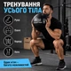 Медбол 6 кг, мяч для функциональных и силовых тренировок, Ø23 см, ПВХ, чёрный IV-MBAL6KG - изображение 3