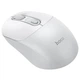 Мышь беспроводная Hoco GM28 2.4G, 1600 DPI, 4 кнопки, бело-серая - изображение 1