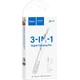Набор для чистки гаджетов Hoco UT1 Mr. Gadget 3 в 1 белый - изображение 2