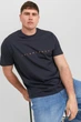 Футболка з принтом "Jack&Jones" Jack&Jones темно-синя 7XL (500619-darkblue-12351) - изображение 1