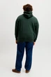 Худі з принтом Jack&Jones темно-зелений 8XL (ssw-011-green-3259) - изображение 4