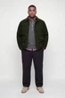 Куртка з вельветовим коміром Jack&Jones хакі 5XL (100387-khaki-13421) - изображение 2