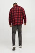 Сорочка Jack&Jones у велику клітинку червона 2XL (400130-red-12850) - зображення 3