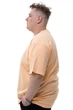 Футболка з принтом "Good-Bad" Big Team персиковий 9XL (500573-peach-13051) - зображення 3