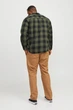 Сорочка Jack&Jones у велику клітинку темно-зелена 2XL (400130-green-12849) - изображение 3