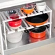 Регульована кухонна полиця 38-70см KITCHEN RACK - зображення 5