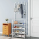 Вешалка для одежды (154х60х29,5см) New simple floor clothes rack, Белая - изображение 1