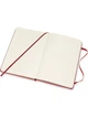 Блокнот Moleskine Classic средний, Линейка Красный (QP050F2) 8058647626628 - изображение 4