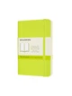 Блокнот Moleskine Classic карманный, Нелинованный Лимонно-Зеленый Мягкий (QP613С2) 8056420850987 - изображение 1