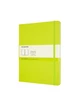 Блокнот Moleskine Classic большой, нелинованный, лимонно-зелёный (QP092C2) 8056420850901 - изображение 1