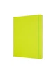 Блокнот Moleskine Classic большой, нелинованный, лимонно-зелёный (QP092C2) 8056420850901 - изображение 2