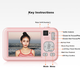 Фотоаппарат CAIZU Z1 Pink (100198199780) - изображение 6