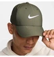 Кепка Nike Dri-Fit Club Structured Swoosh Cap M/L Хакі FB5625-222 - изображение 6