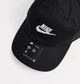 Кепка Nike U Nk Club Cap U Cb Fut Wsh S/M Чорний FB5368-011 - зображення 4