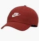 Кепка Nike U Nsw H86 Cap Futura Washed ONE SIZE бордовий 913011-217 - изображение 1