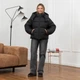 Женский зимний пуховик UF-Fashion 1135-BM XS черный - изображение 3