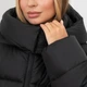 Женский зимний пуховик UF-Fashion 1135-BM XS черный - изображение 6