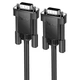 Кабель HOCO US11 Male to Male data cable VGA to VGA 2m Black - зображення 1