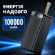 Повербанк великої ємності 100000 мА·год 65 Вт, портативний акумулятор Power Bank з ліхтариком, 6×USB, 2×Type-C та LED-дисплеєм - зображення 2