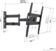 Настінний кронштейн Vogel's UP4043 Full-Motion M для LED/LCD/OLED, чорний - изображение 3