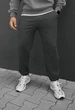 Мужские спортивные штаны стаф темно-серый пояс на резинке Staff dexo dark gray XL (404028) - изображение 1