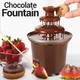 Мини шоколадный фонтан-фондюшница Mini Chocolate Fondue Fountain Grandio - изображение 2