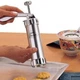 Кондитерский шприц-пресс для печенья Cookie Press, 20 насадок, нержавеющая сталь - изображение 2