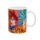 Кружка Dragon Ball "Эволюция Гоку" 330 мл Белый - изображение 3