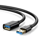 Подовжувач UGREEN US129 USB 3.0 Extension Male Cable 2m (Black) (UGR-10373) - изображение 1