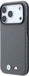 Etui BMW M Carbon Metal Logo MagSafe do Apple iPhone 17 Pro/18 Pro Grey (BMHMP18L26SWPCILA) - obraz 2