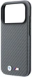 Etui BMW M Carbon Metal Logo MagSafe do Apple iPhone 17 Pro/18 Pro Grey (BMHMP18L26SWPCILA) - obraz 6