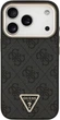 Etui Guess 4G Triangle Logo MagSafe do Apple iPhone 17 Pro/18 Pro Black-Gold (GUHMP18LP4GTDGMK) - obraz 3