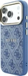 Etui Guess Embossed 4G Classic MagSafe do Apple iPhone 17 Pro Max/18 Pro Max Blue (GUHMP18XP4MSEGCB) - obraz 2